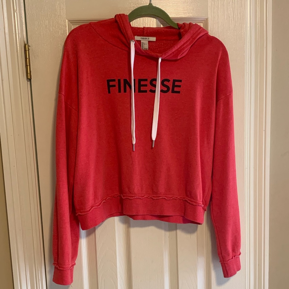Forever 21 cropped sweatshirt